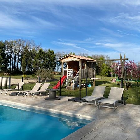 Coulonges Hotell Savignac-sur-Leyze Exteriör bild